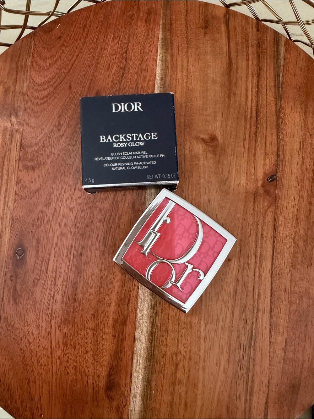 Dior Backstage Rosy Glow Blush — Warm Pink Compact